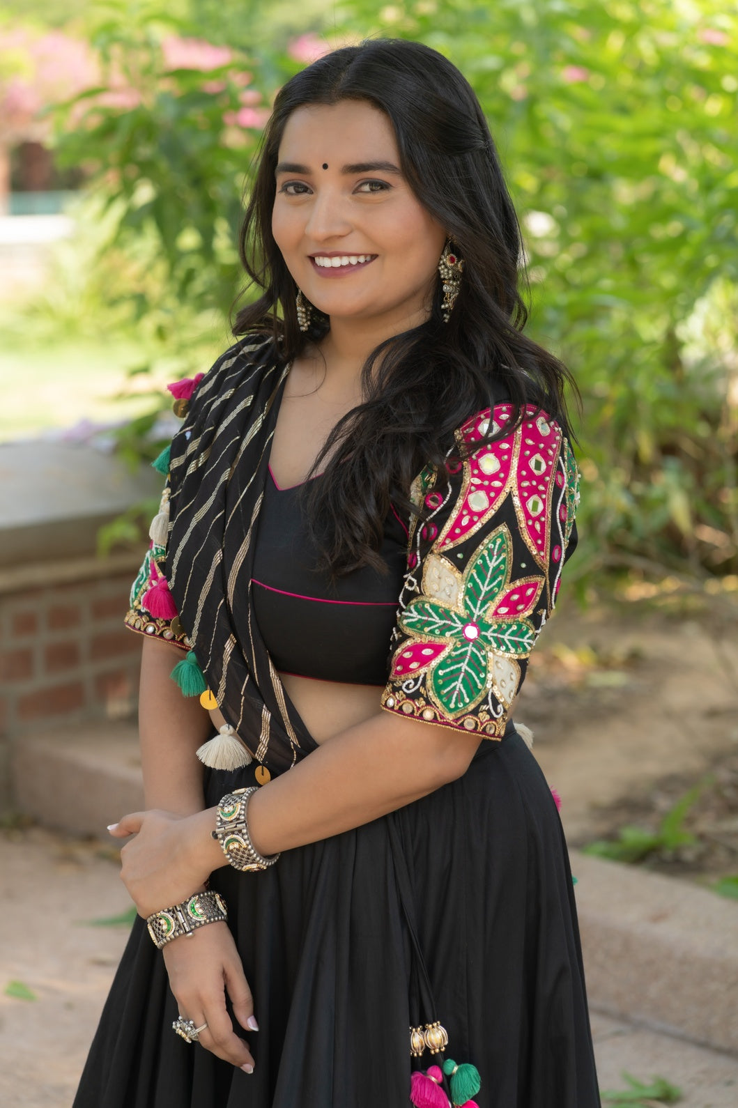 Karis Dupatta – Black