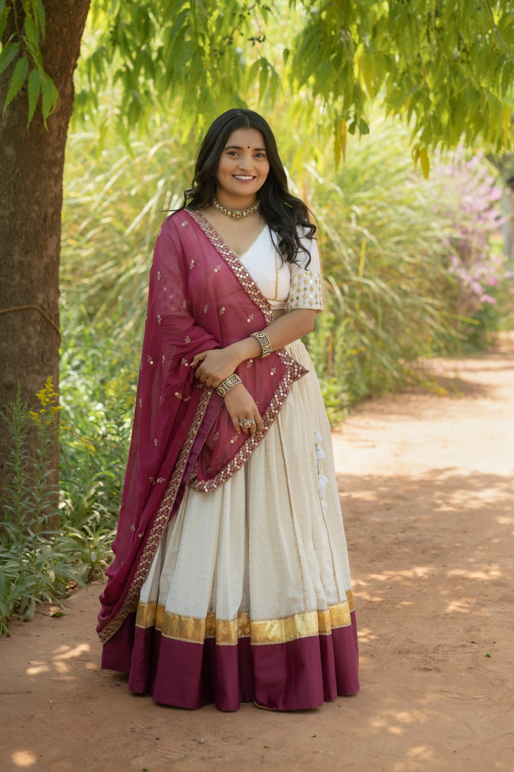 Gulrukh – Off-White  blouse