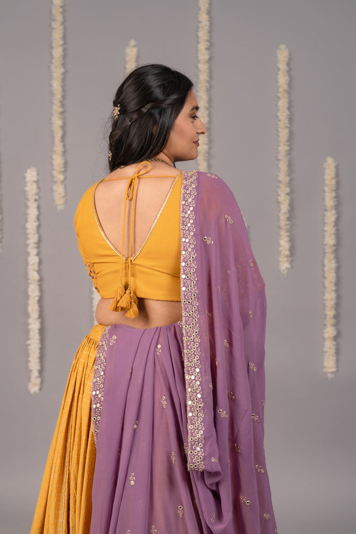 Zehra Lilac Dupatta