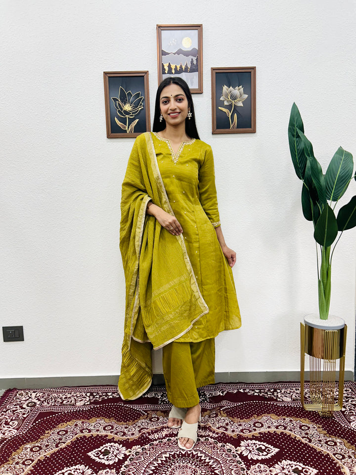 Mehndi Green Tissue Set