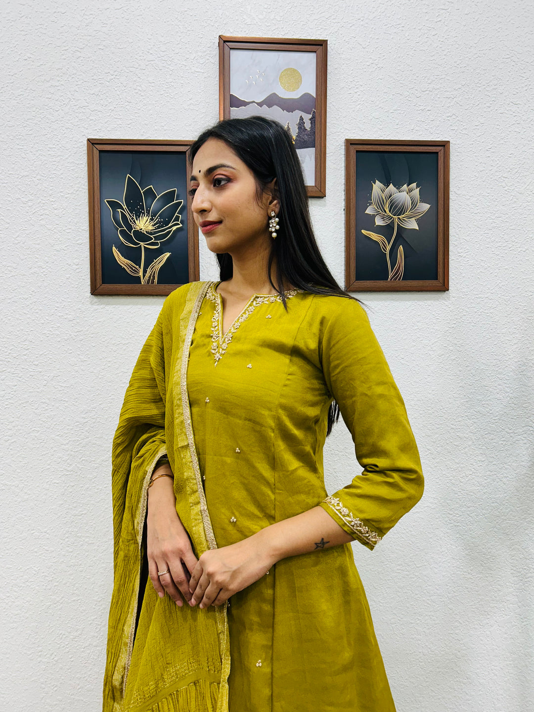 Mehndi Green Tissue Set