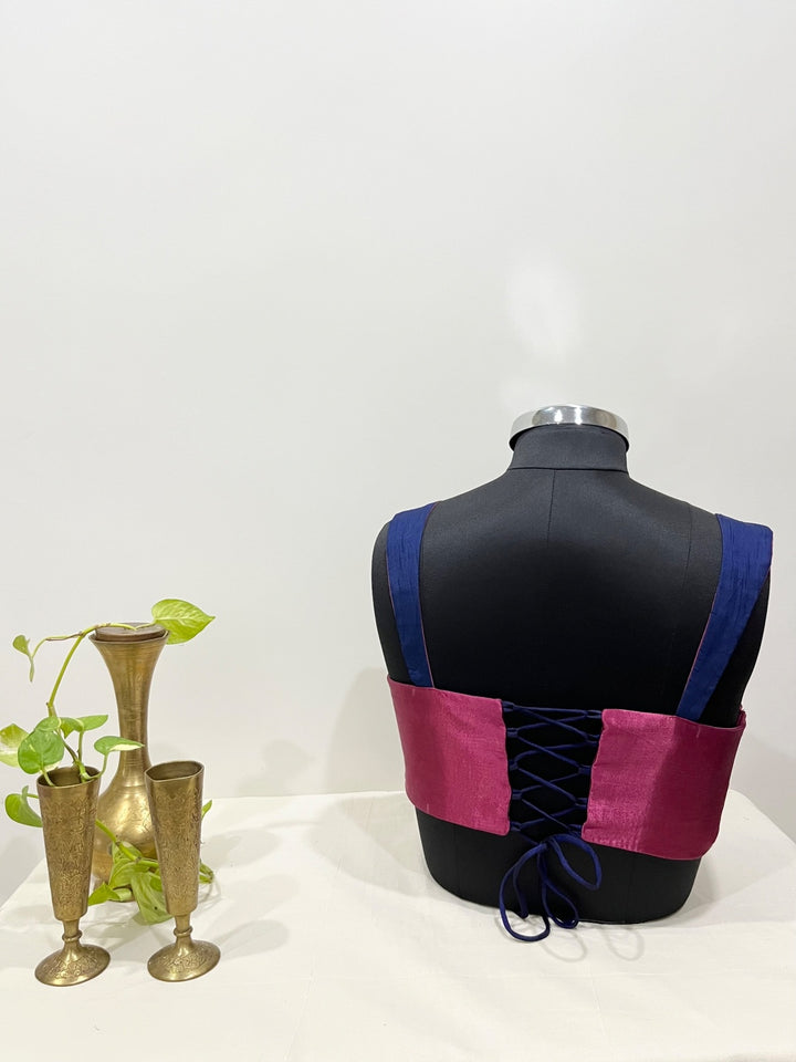 Vrita Bralette – Yellow, Blue & Red