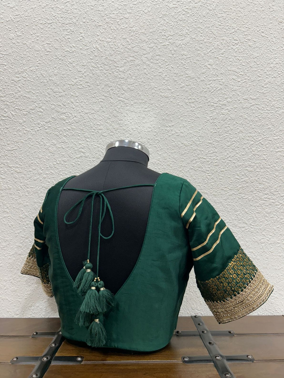 Designer Handmade Tikki Work  Blouse | Pohi studio