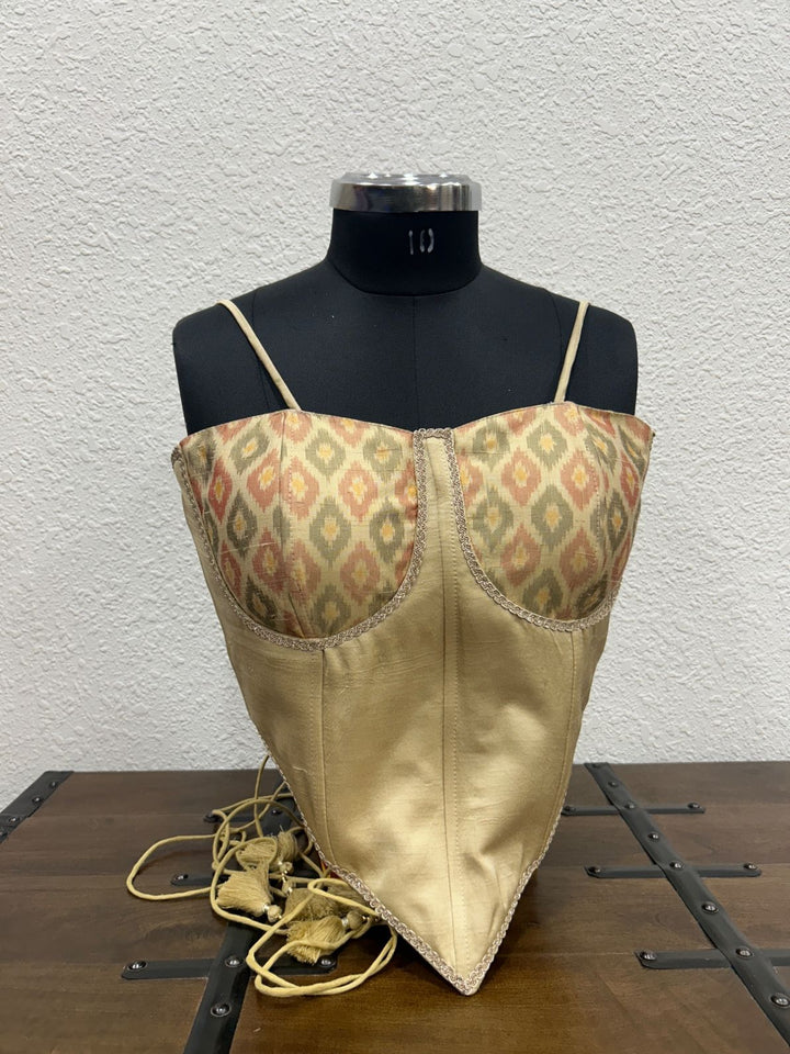 Patola Corset Blouse | Pohi studio | Ahmedabad