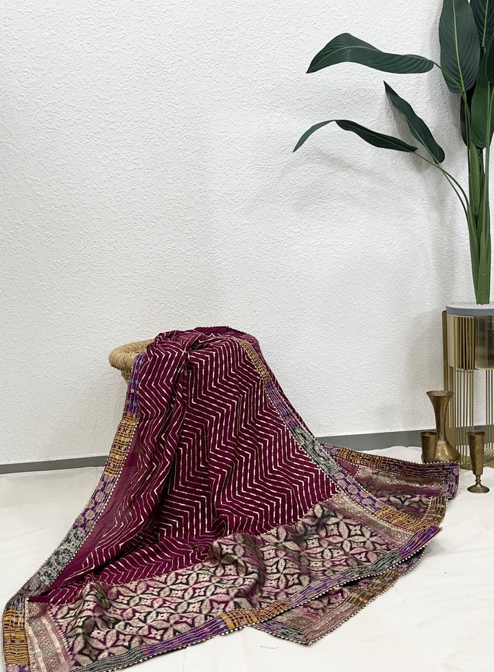 Mira Dupatta – Magenta