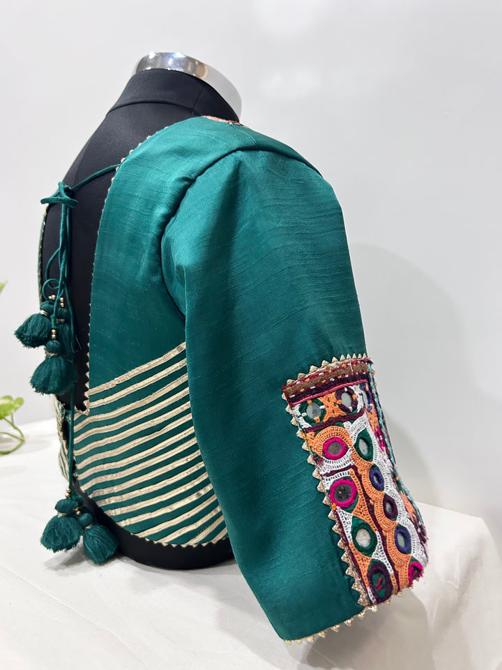 Vama Blouse – Rama Green