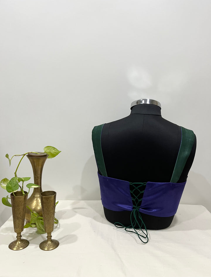 Zariya Bralette – Yellow / Green / Purple