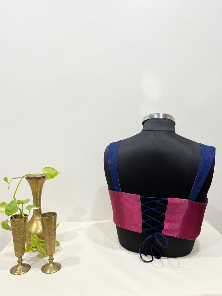 Vrita Bralette – Yellow, Blue & Red