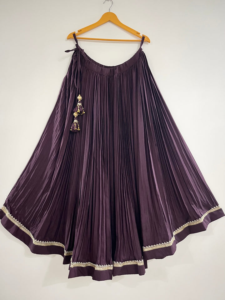 Nyra Wine Lehenga