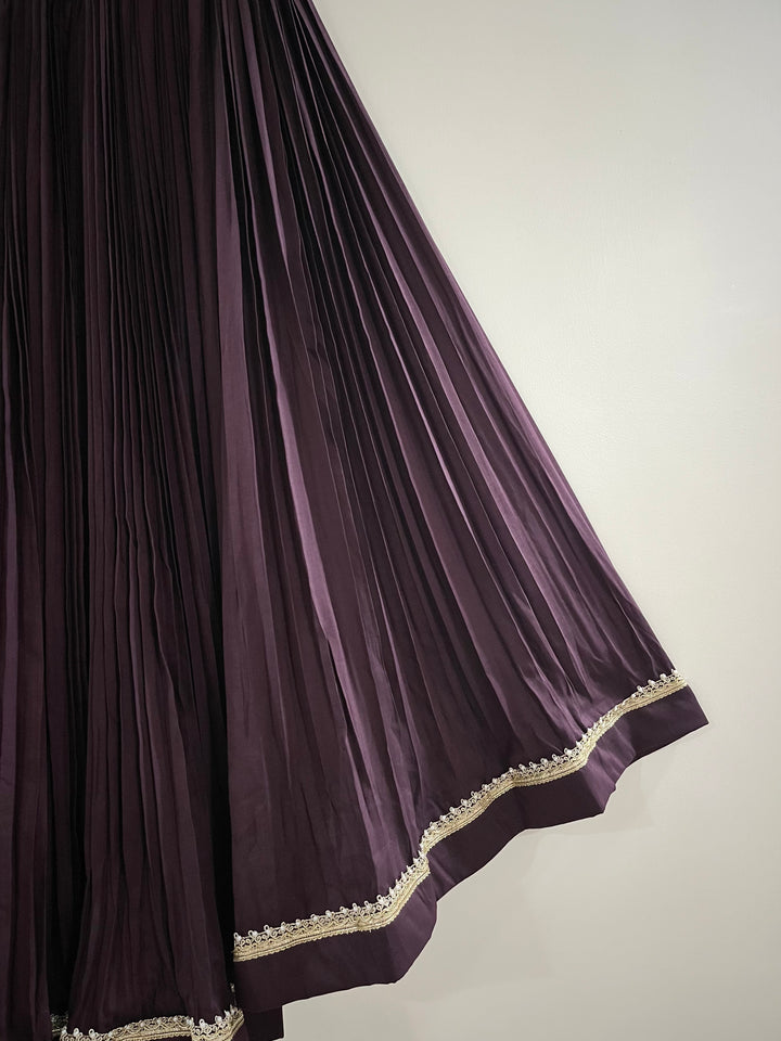 Nyra Wine Lehenga