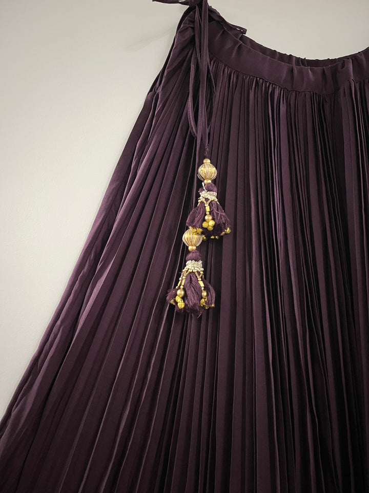 Nyra Wine Lehenga