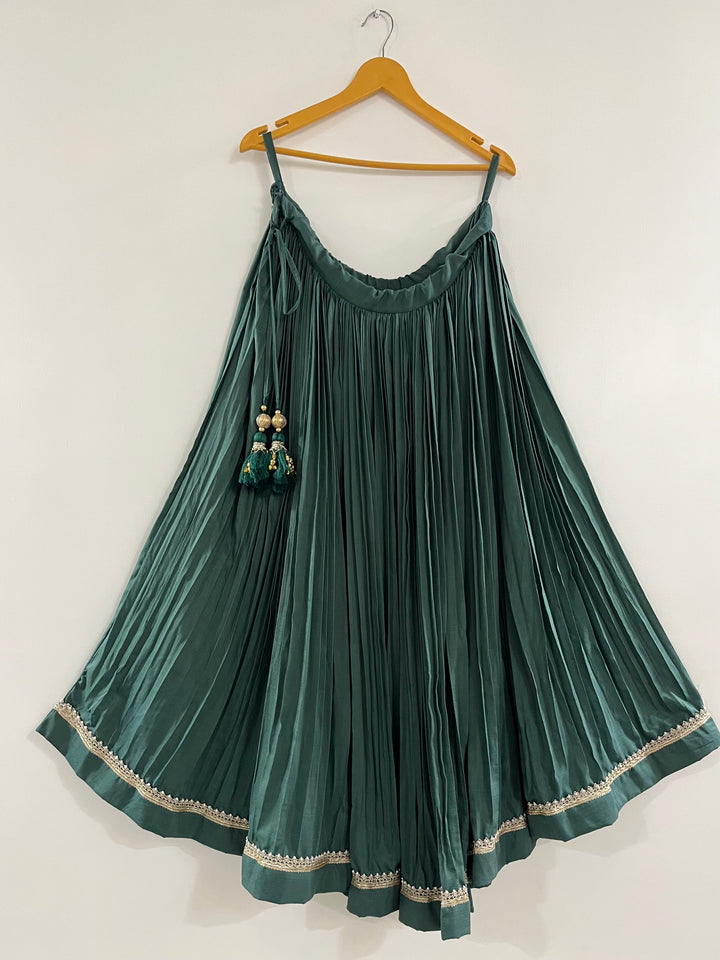 Nyra Teal Green Lehenga