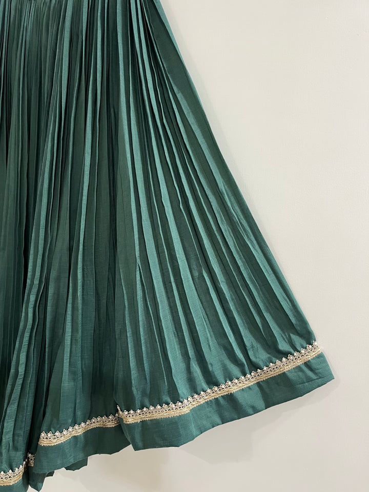 Nyra Teal Green Lehenga