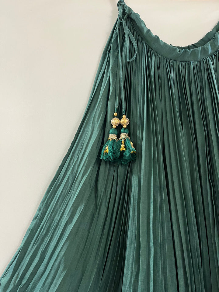 Nyra Teal Green Lehenga