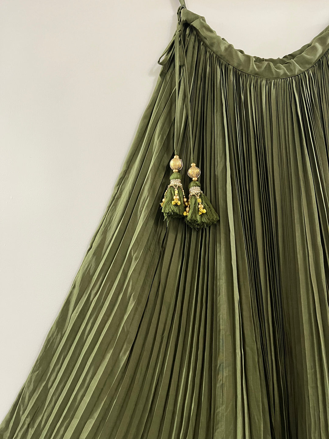 Ziva Mehendi Green Lehenga