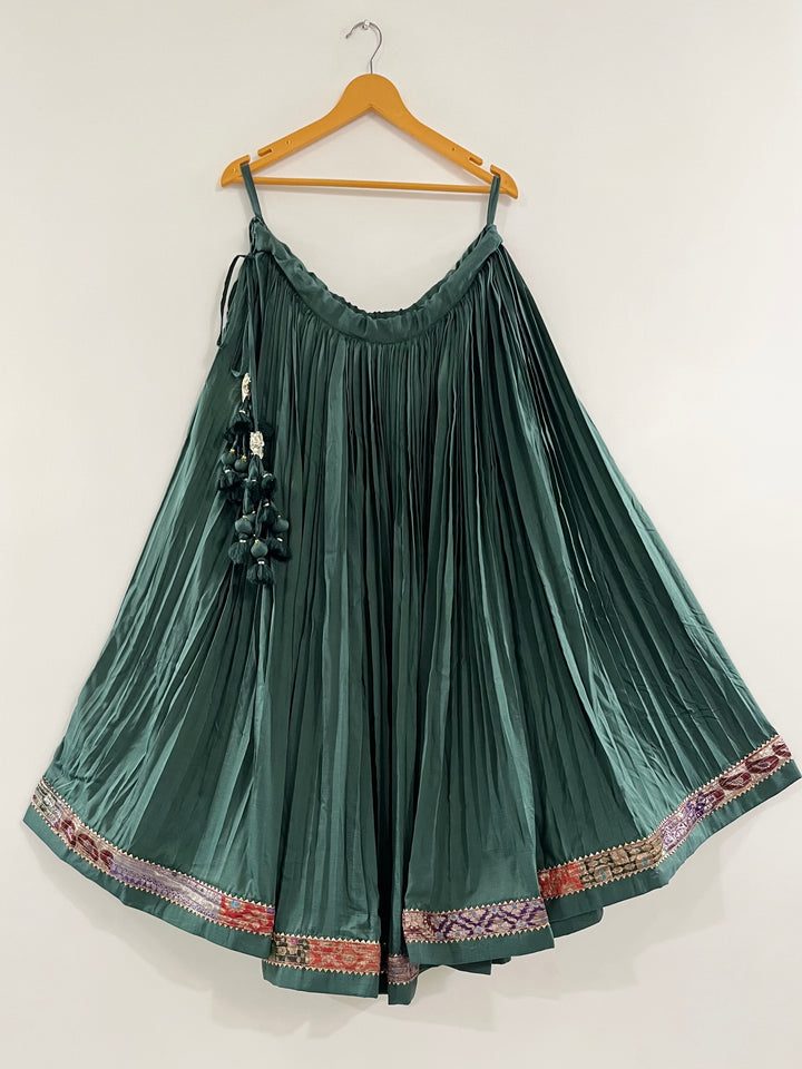 Eira Teal Green Lehenga