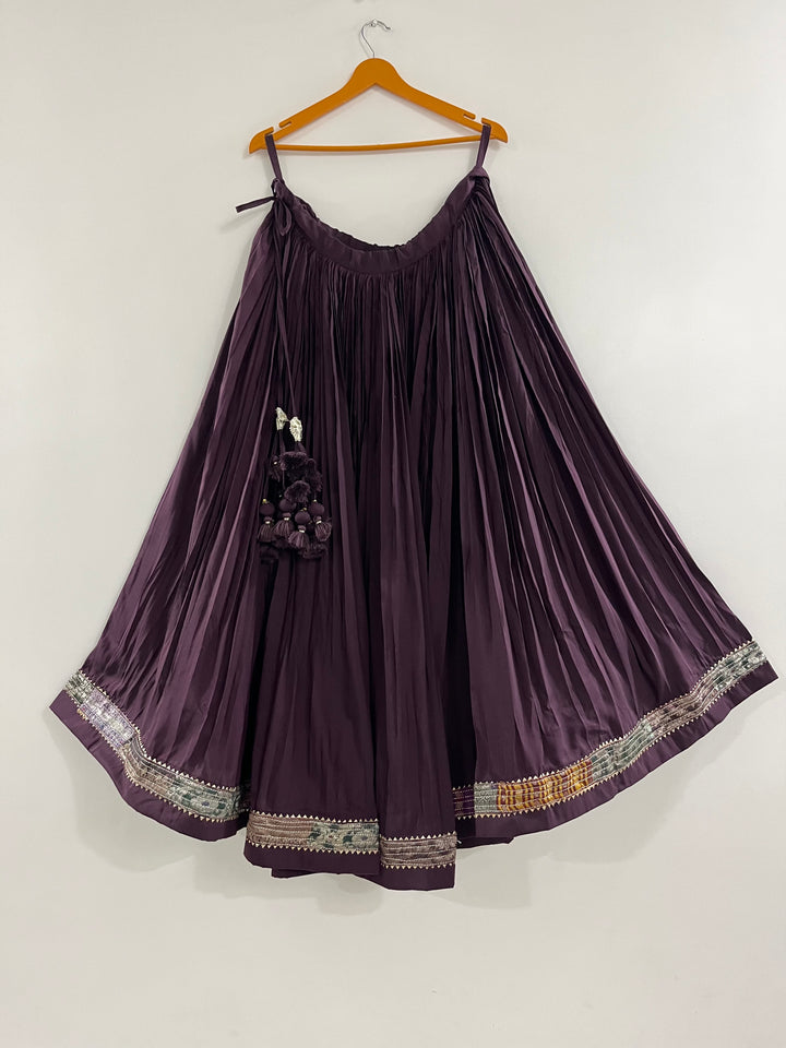 Zariah Wine Lehenga