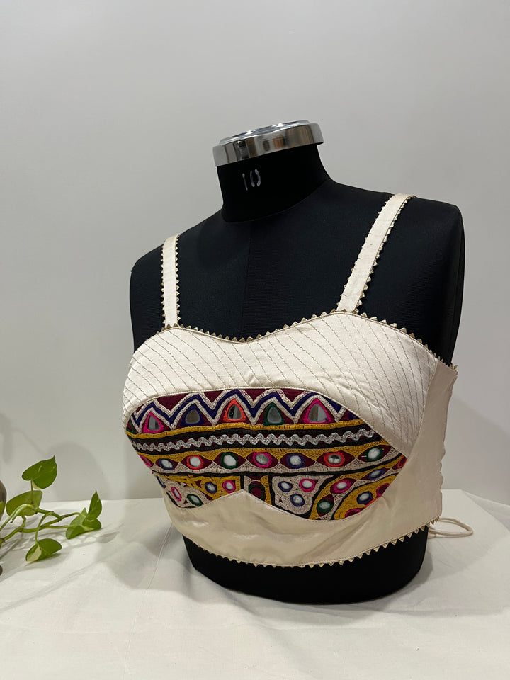 Ivory Grace Kasab Blouse