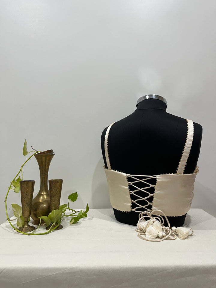 Ivory Grace Kasab Blouse