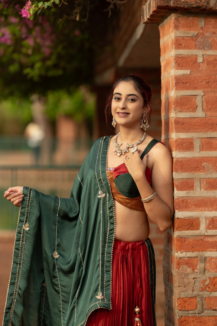 Eira Dupatta –  Green