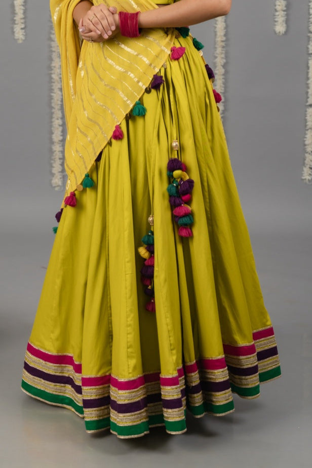 Soraya Lehenga – Yellow