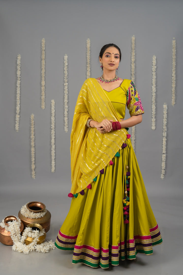 Soraya Lehenga – Yellow