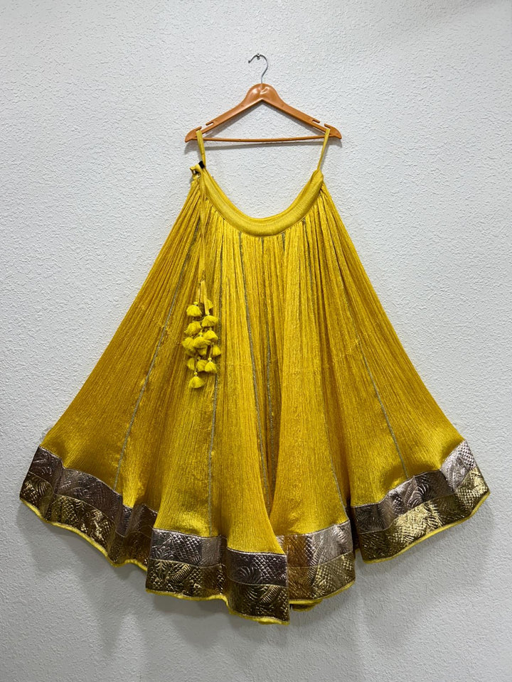 Crush Tissue Chaniya For Navratri Festive Wear  | Pohi Studio