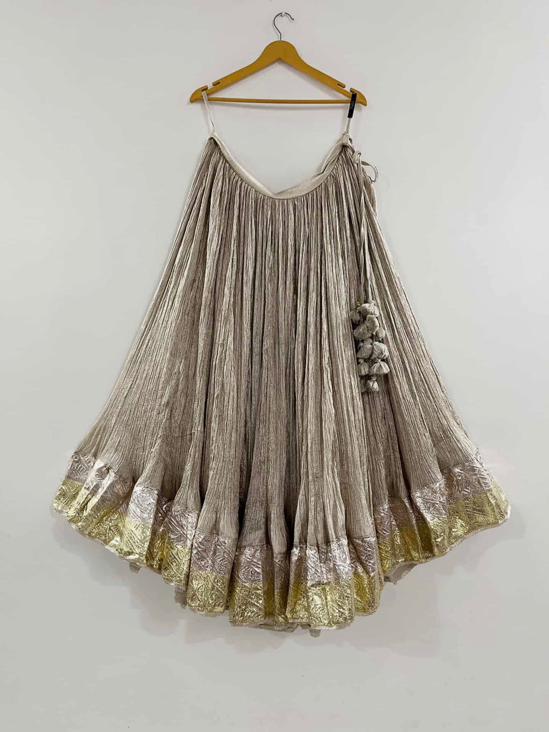 Crush Tissue Chaniya For Navratri Festive Wear  | Pohi Studio
