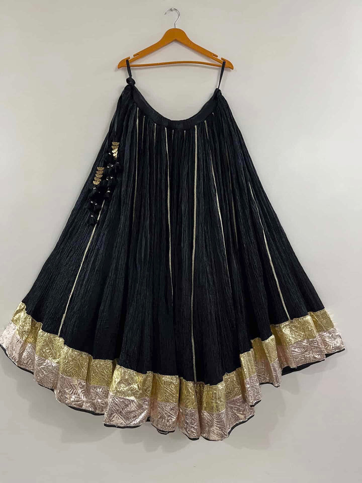 Crush Tissue Chaniya For Navratri Festive Wear  | Pohi Studio