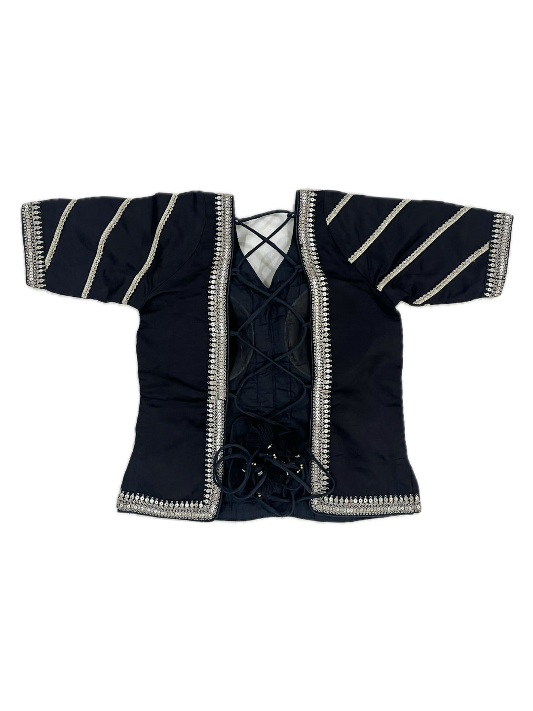 Noir Lace Long Blouse